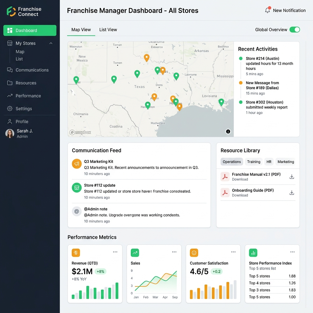 Intranet para Franquicias