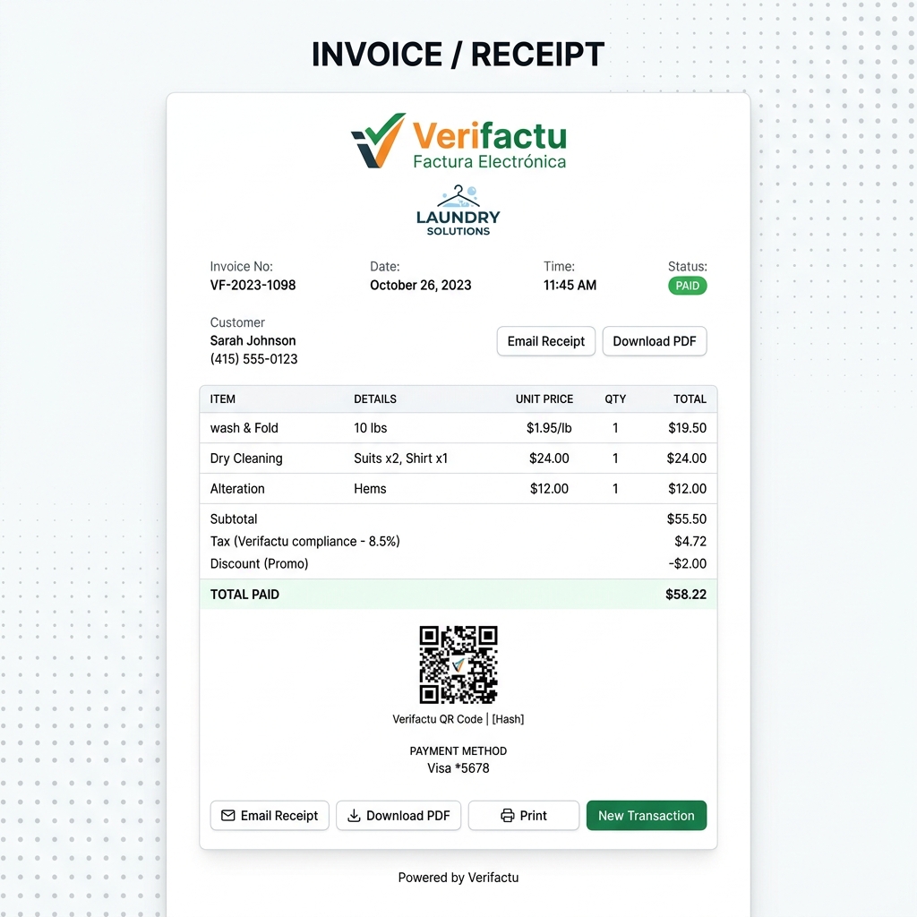 Verifactu Invoice System
