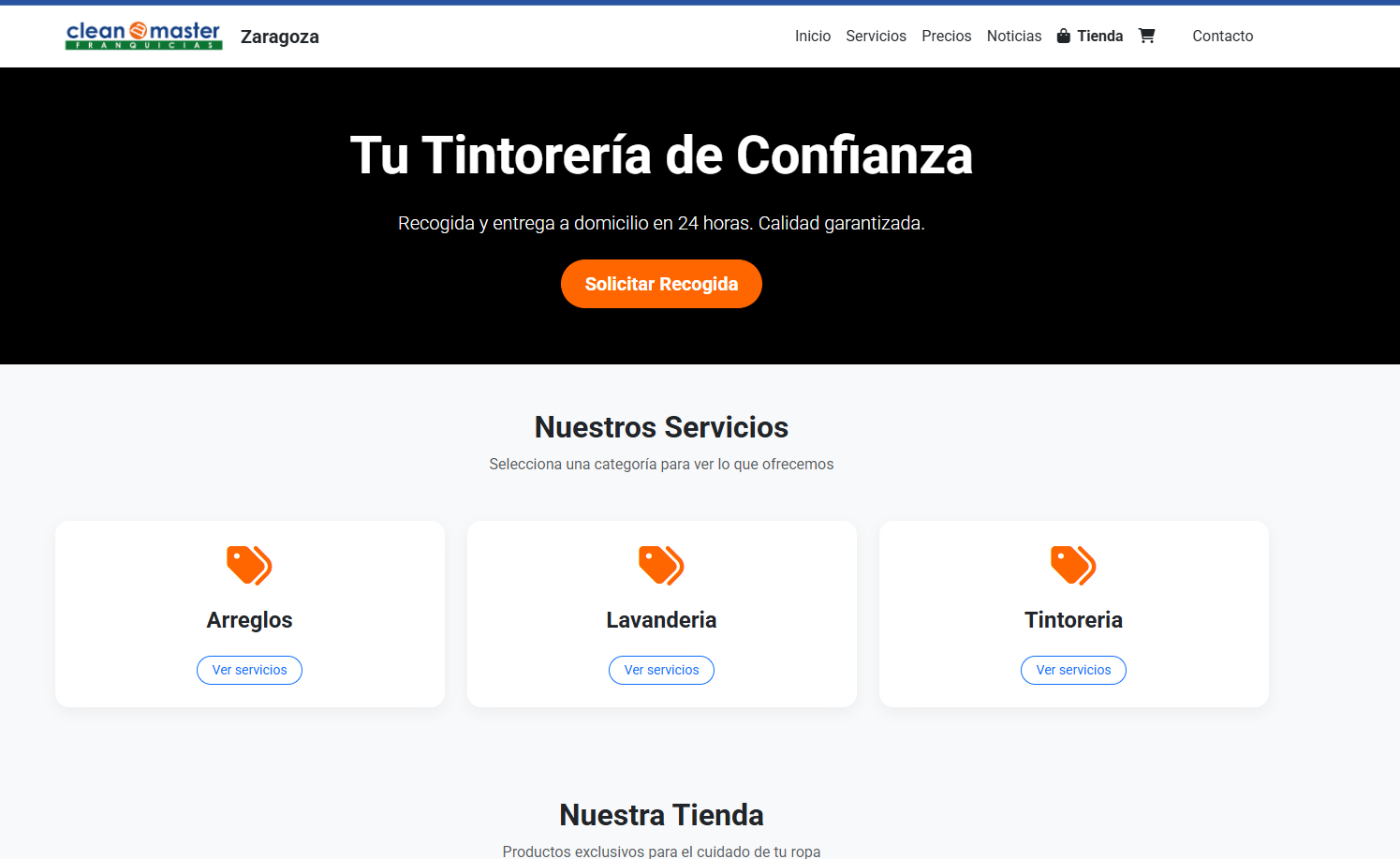 P&aacute;ginas web